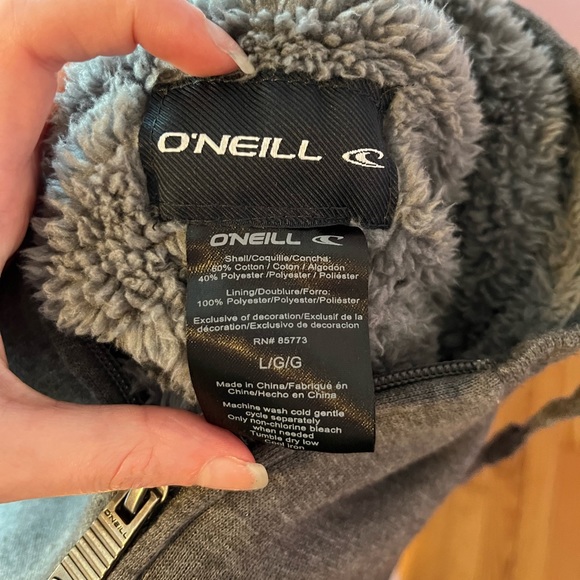 EUC! Fully lined Zip-Up Jacket size Large - Picture 6 of 6